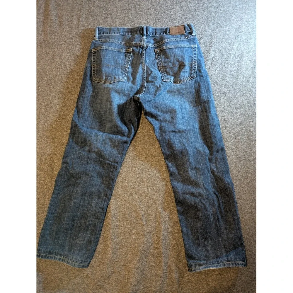 Lucky Brand Jeans Men's 34x30 Blue 329 Classic Straight Western Y2K